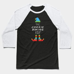The Cokkie Baking Elf Matching Family Group Christmas Party Baseball T-Shirt